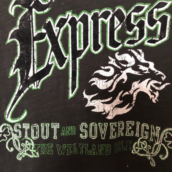 EXPRESS MENS T SHIRT*. large - Picture 3 of 6